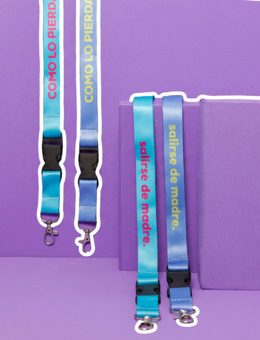 LANYARD "COMO LO PIERDAS, TE MATO"