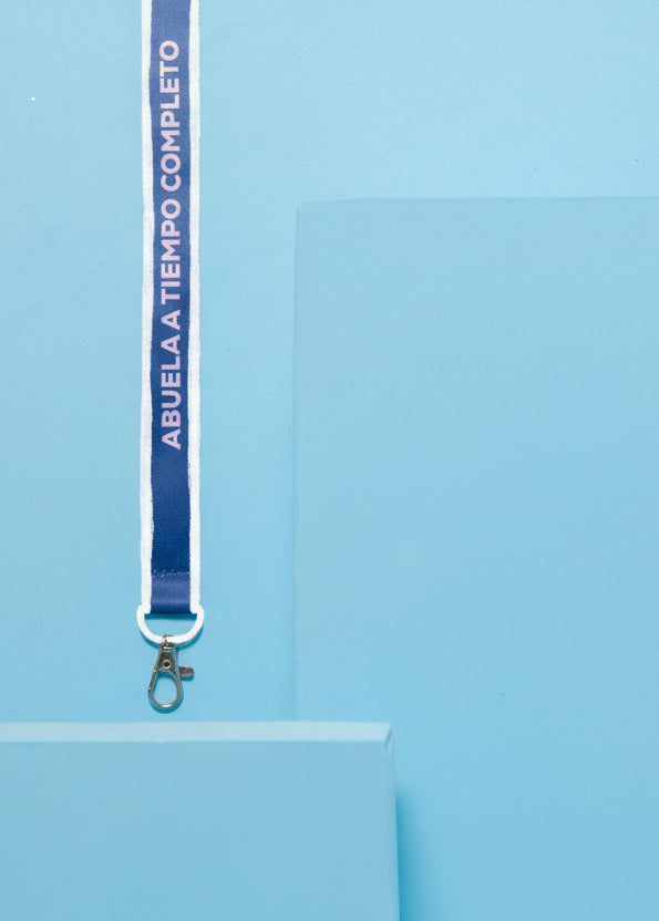 LANYARD "ABUEL@ A TIEMPO COMPLETO"