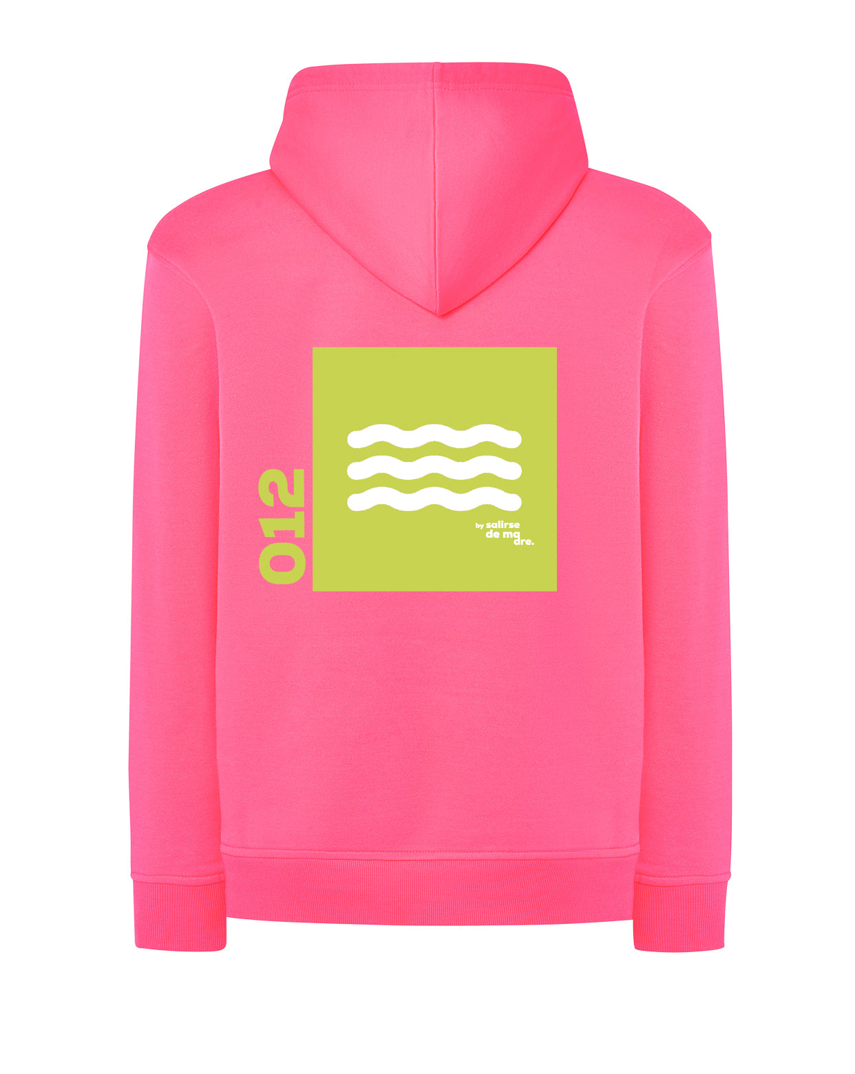 HOODIE BIG "00" FLUOR AND LIMA