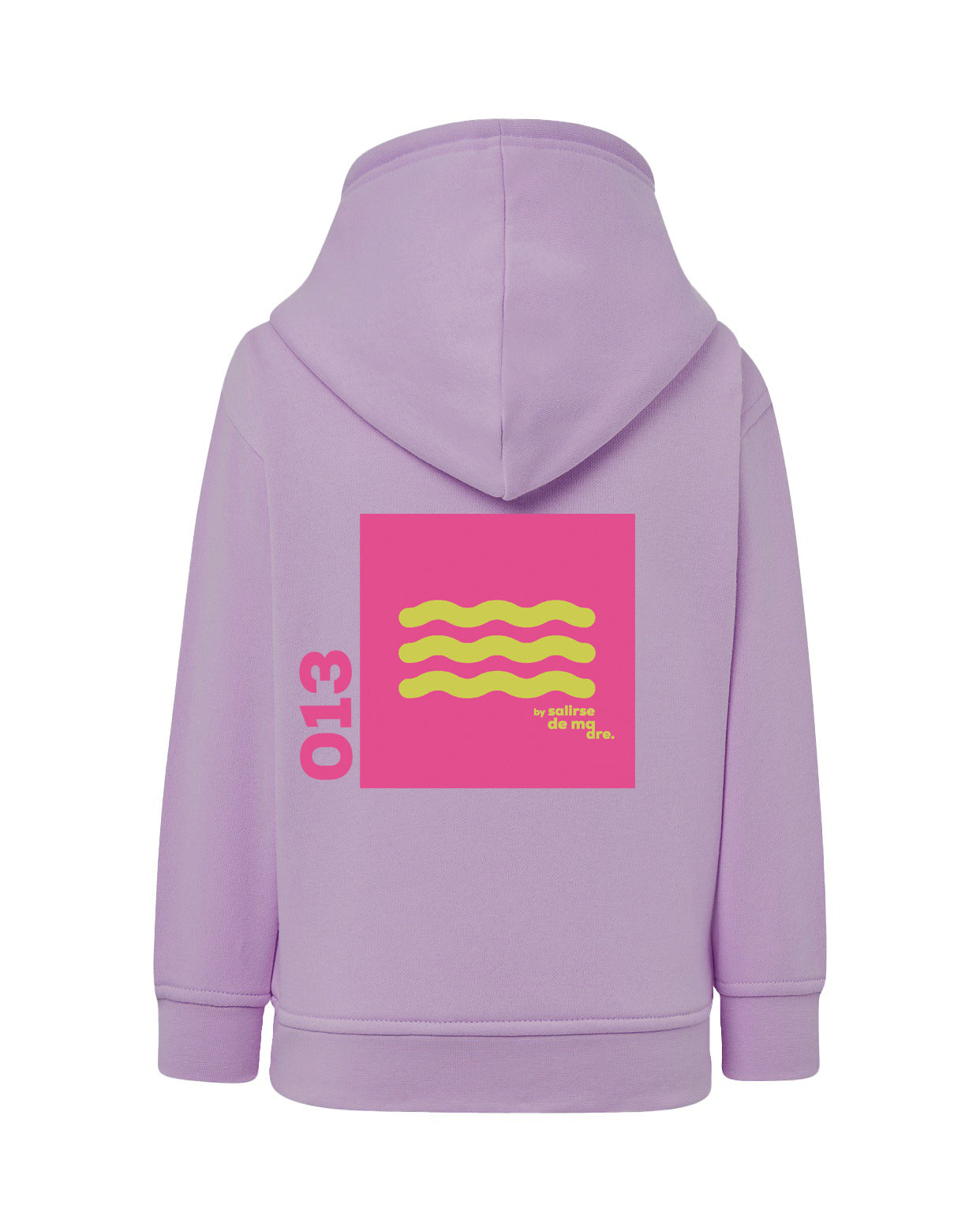 HOODIE "00" LAVANDA AND FUCSIA