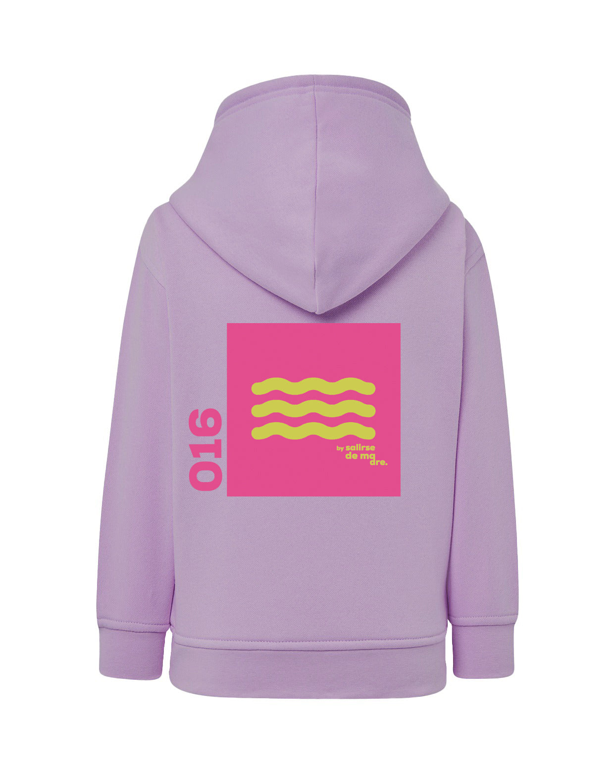 HOODIE "00" LAVANDA AND FUCSIA