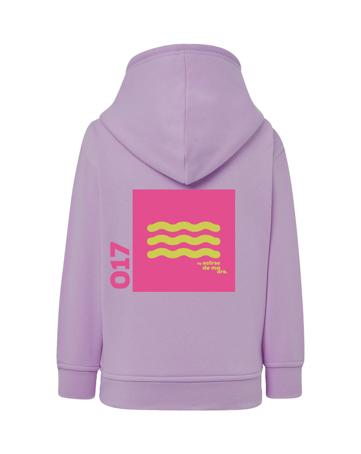 HOODIE "00" LAVANDA AND FUCSIA