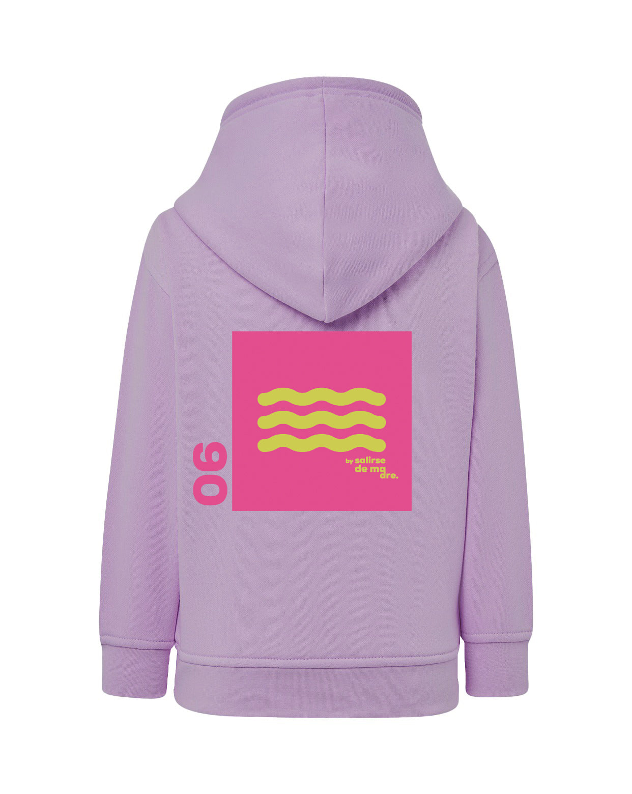 HOODIE "00" LAVANDA AND FUCSIA