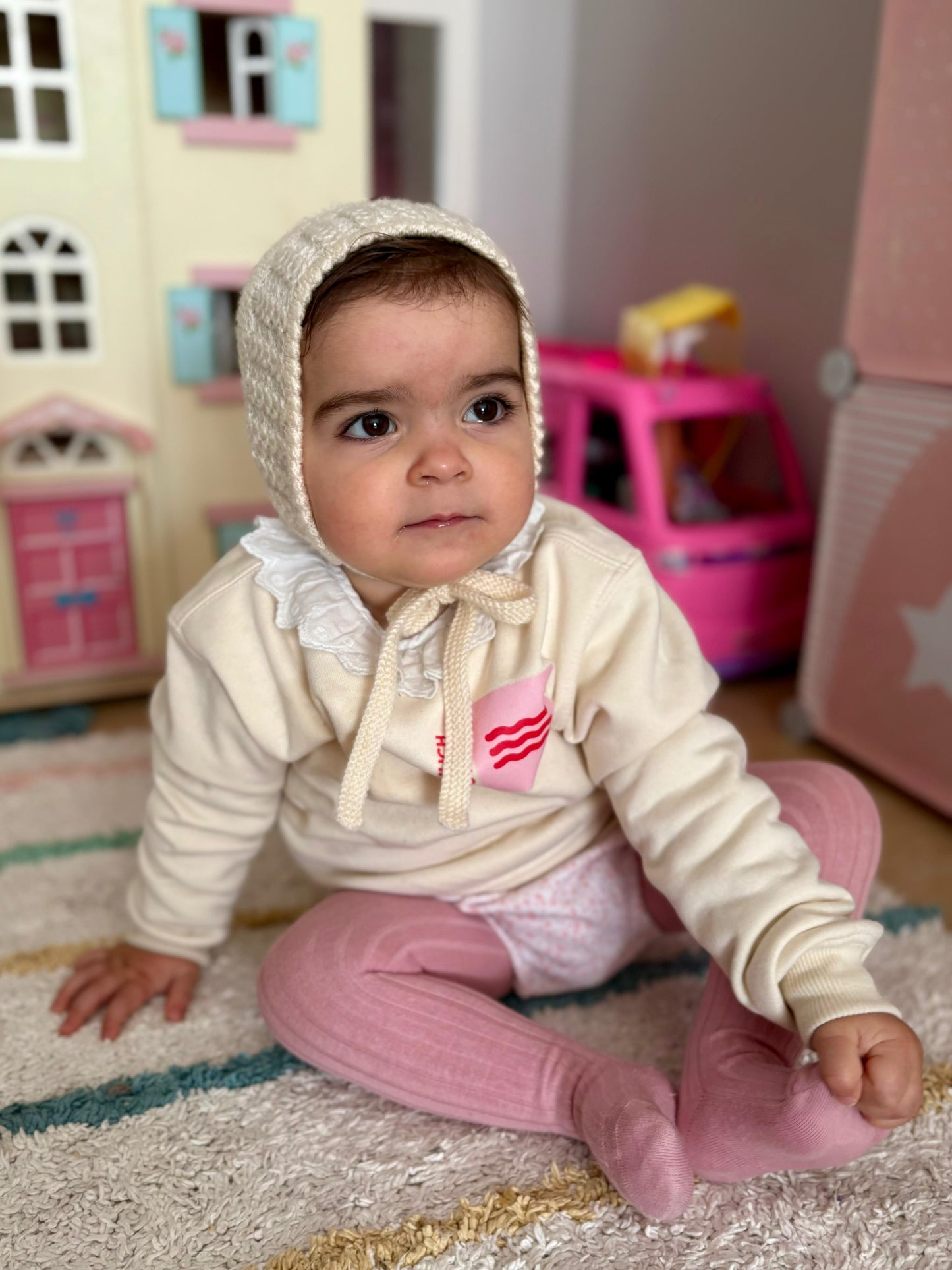 SUDADERA KIDS "SO MUCH BONITA"