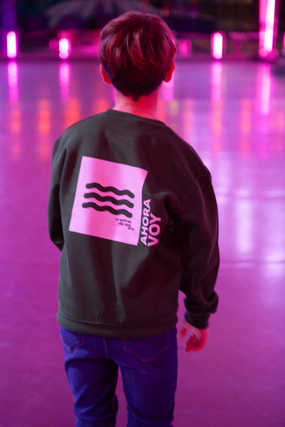 SUDADERA KIDS "AHORA VOY"