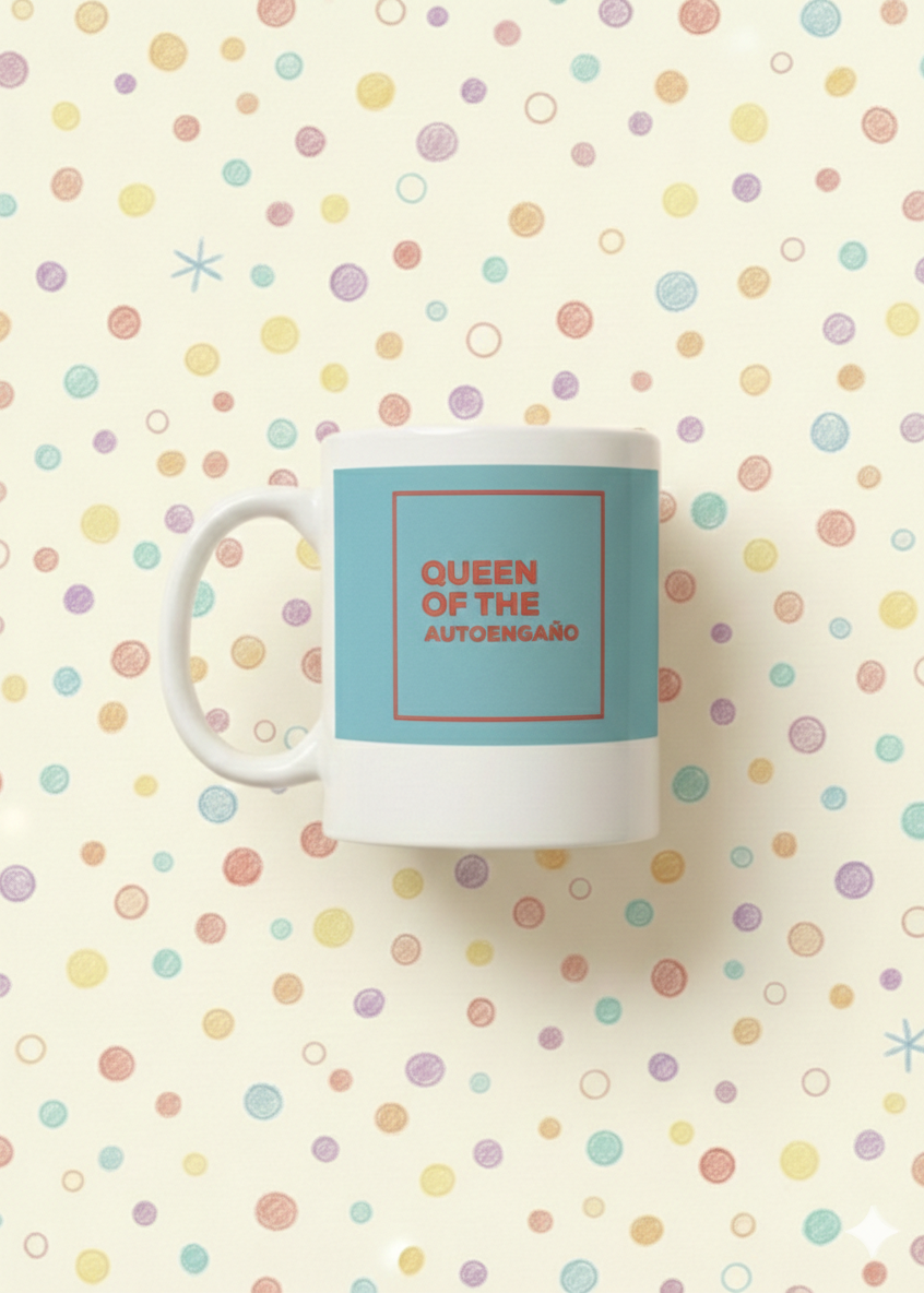 TAZA "QUEEN OF THE AUTOENGAÑO"