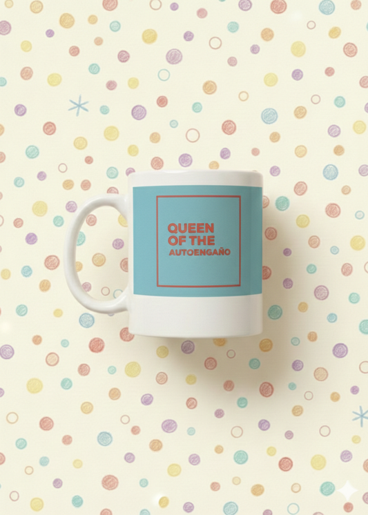 TAZA "QUEEN OF THE AUTOENGAÑO"