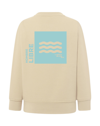 SUDADERA KIDS "HOMBRE LIBRE"