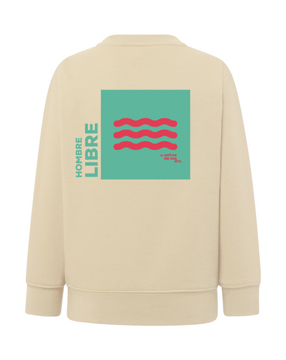 SUDADERA KIDS "HOMBRE LIBRE"