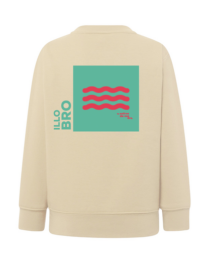 SUDADERA KIDS "ILLO BRO"