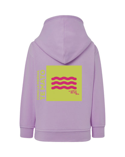 HOODIE KIDS "COMO LA PIERDAS, TE MATO"