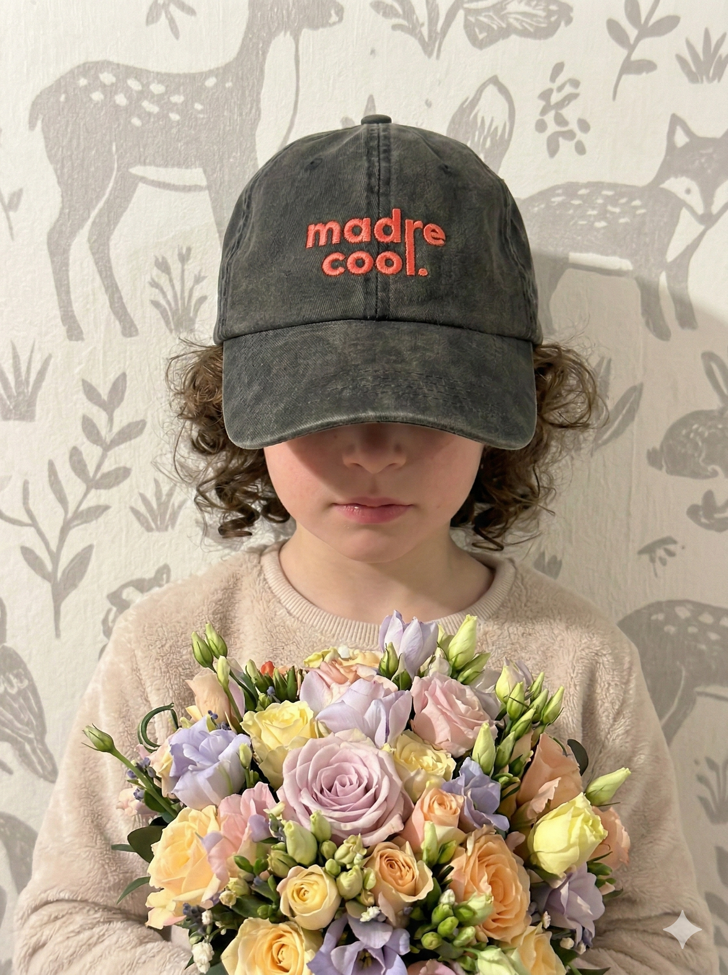 GORRA "MADRE COOL" CHOCOLATE FUCSIA