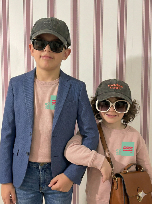 GORRA "MADRE COOL" CHOCOLATE FUCSIA