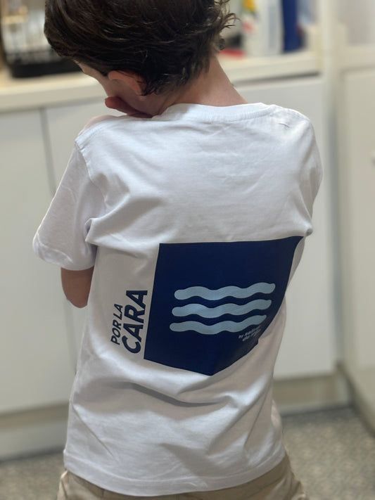 CAMISETA KIDS "POR LA CARA"