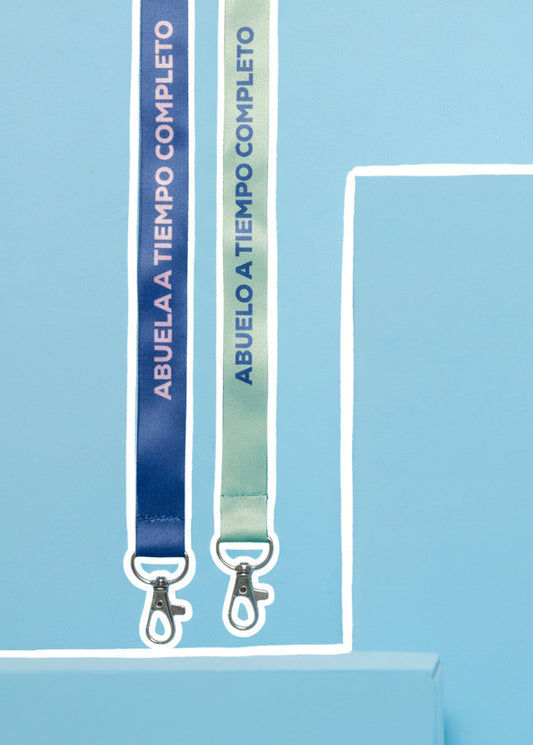 LANYARD "ABUEL@ A TIEMPO COMPLETO"