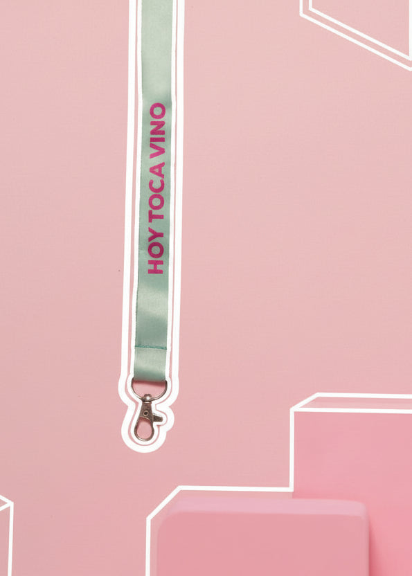 LANYARD "HOY TOCA VINO"