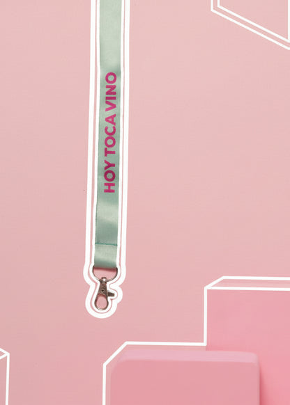 LANYARD "HOY TOCA VINO"