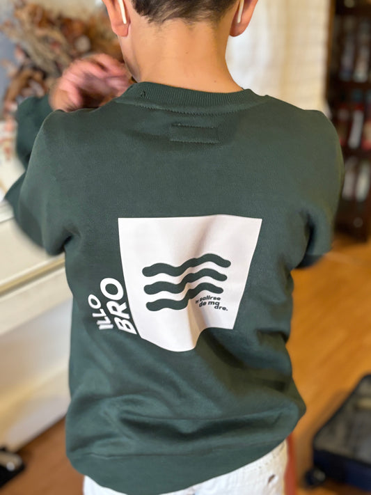 SUDADERA KIDS "ILLO BRO"