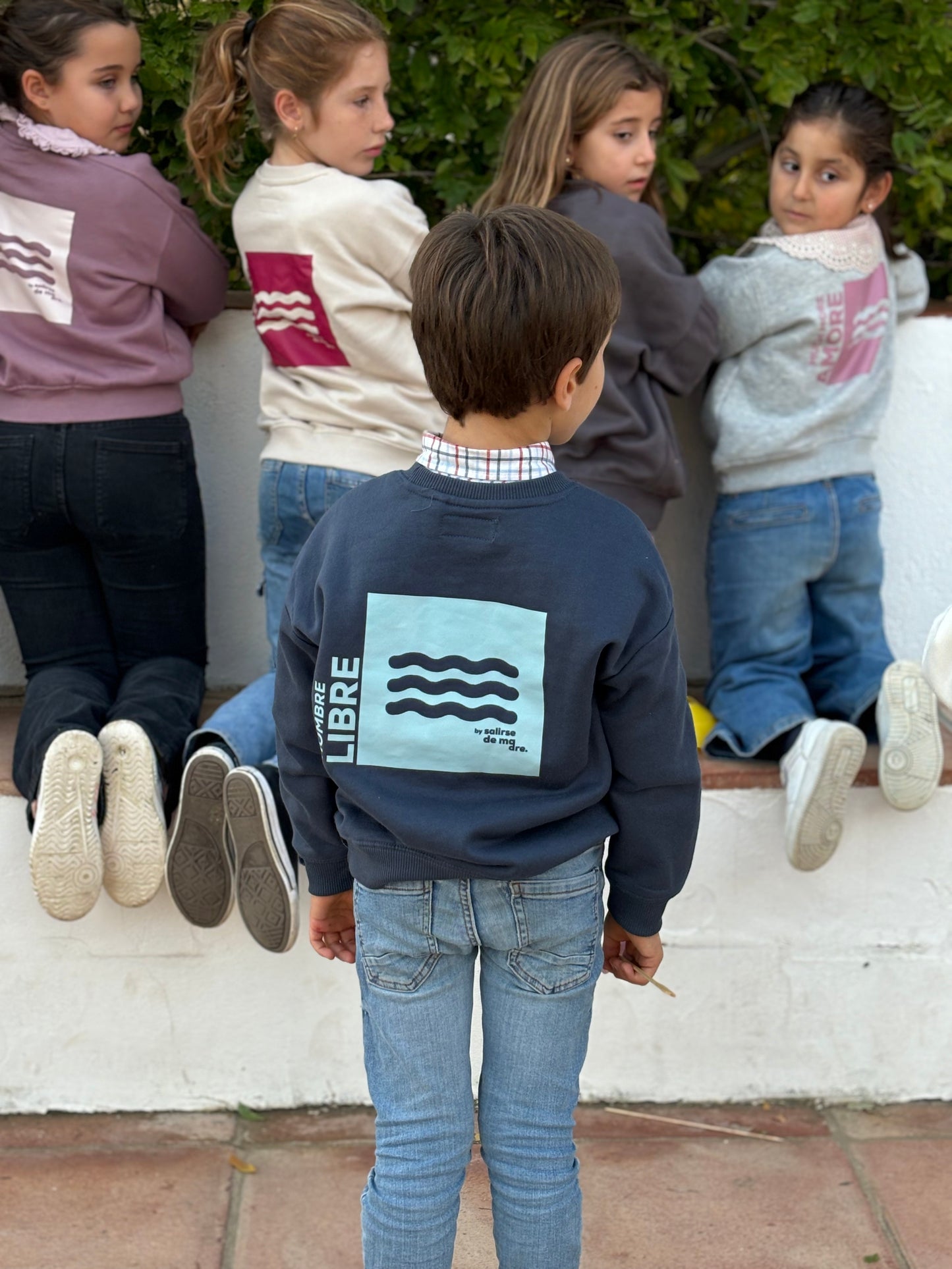 SUDADERA KIDS "HOMBRE LIBRE"