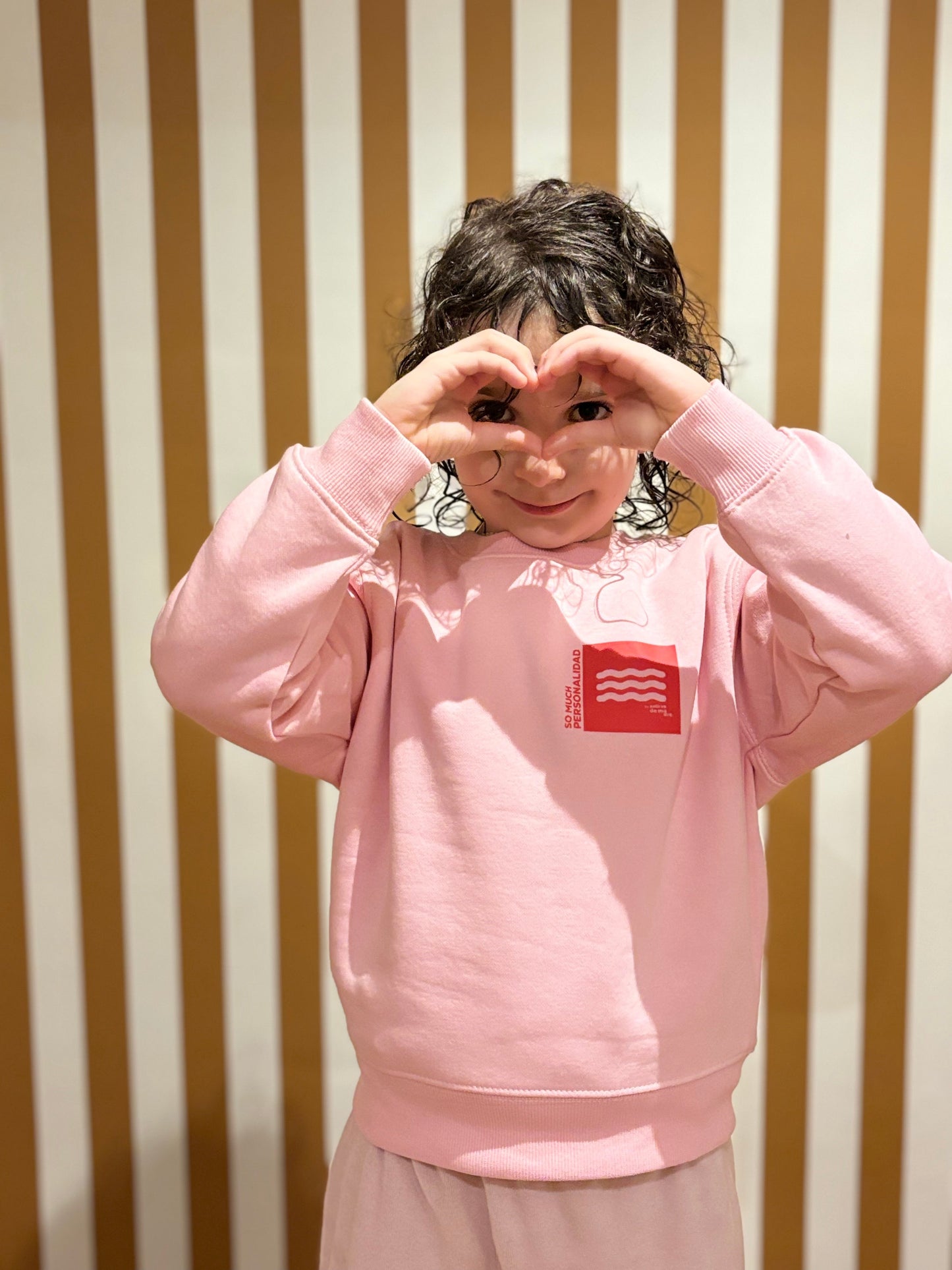 SUDADERA KIDS "SO MUCH PERSONALIDAD"