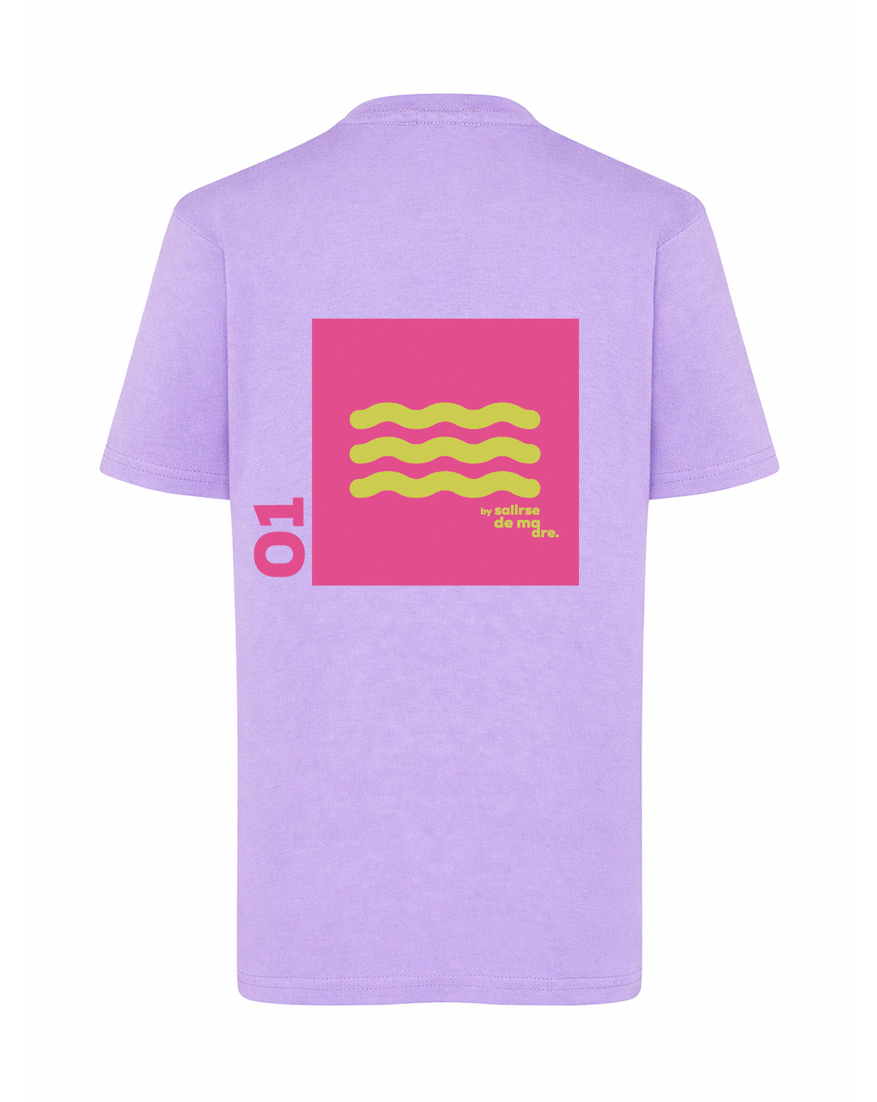 CAMISETA "00" LAVANDA AND FUCSIA