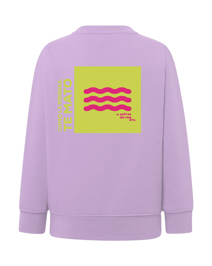 SUDADERA KIDS "COMO LA PIERDAS, TE MATO"