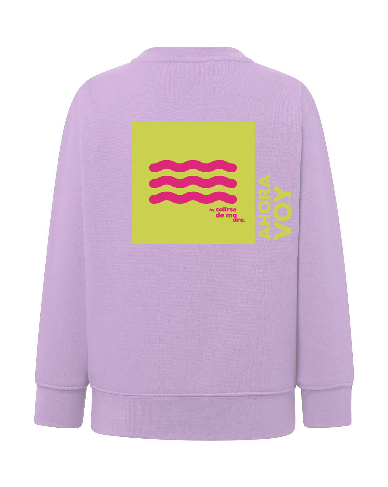 SUDADERA KIDS "AHORA VOY"