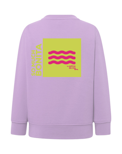 SUDADERA KIDS "SO MUCH BONITA"