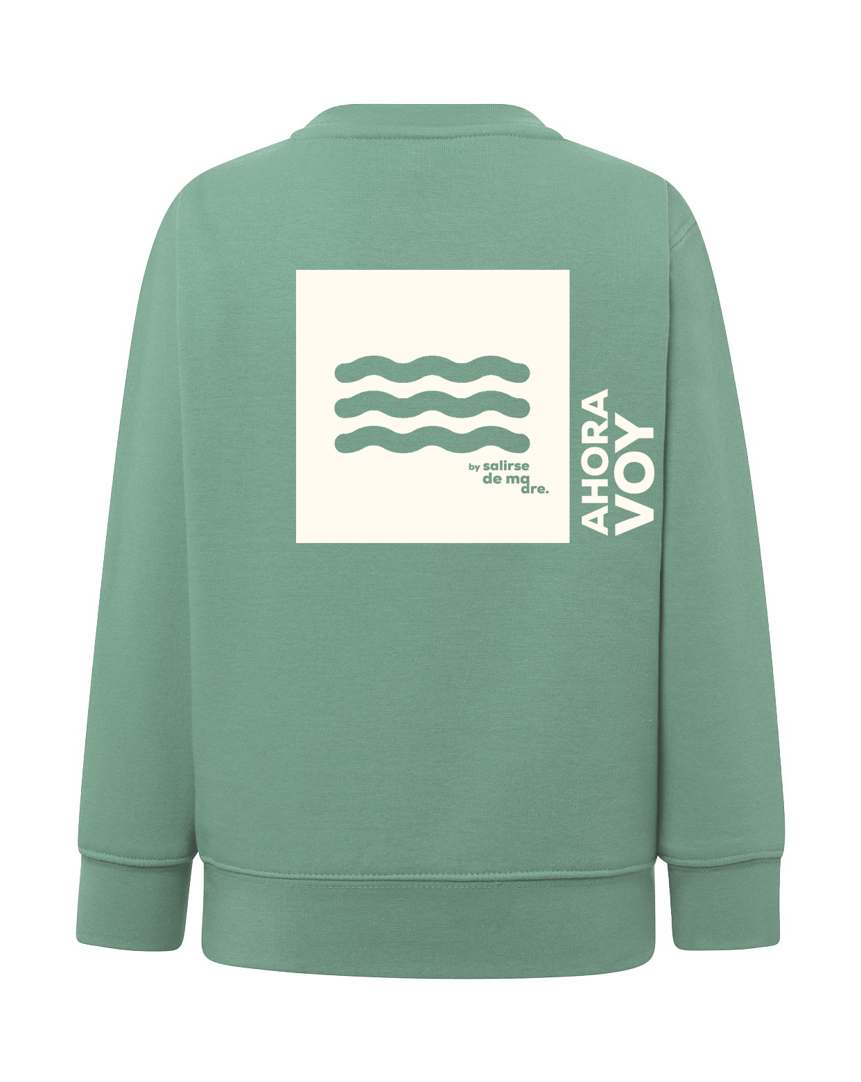 SUDADERA KIDS "AHORA VOY"