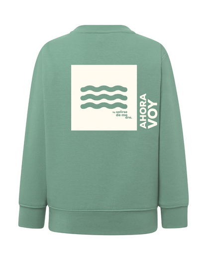 SUDADERA KIDS "AHORA VOY"