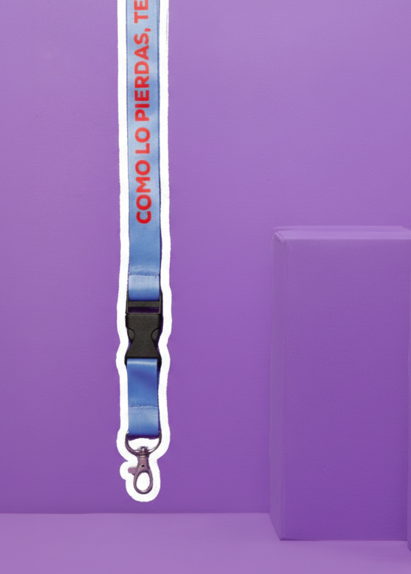 LANYARD "COMO LO PIERDAS, TE MATO"