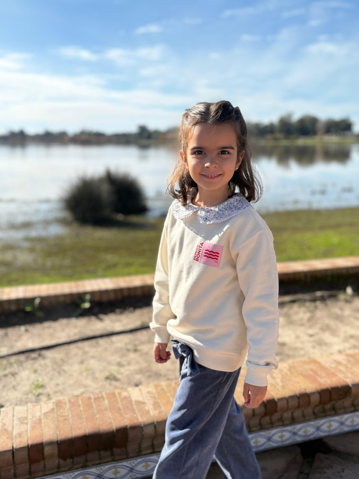 SUDADERA KIDS "SO MUCH BONITA"