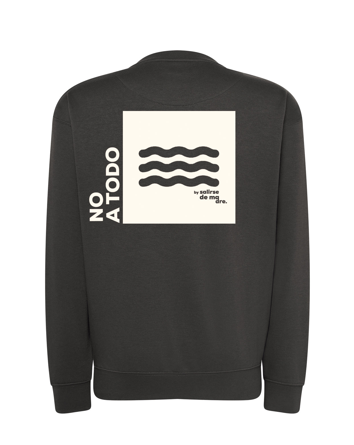 SUDADERA KIDS "NO A TODO"