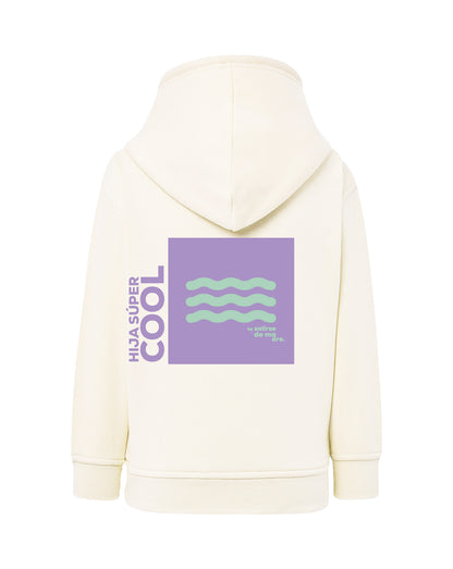 HOODIE KIDS "HIJA SÚPER COOL"