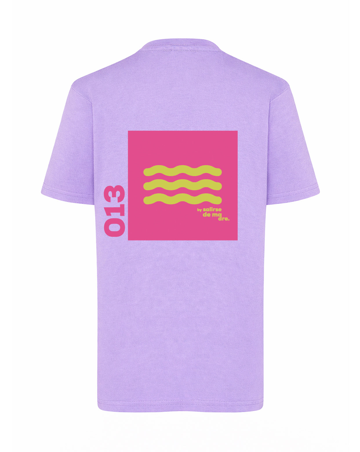 CAMISETA "00" LAVANDA AND FUCSIA