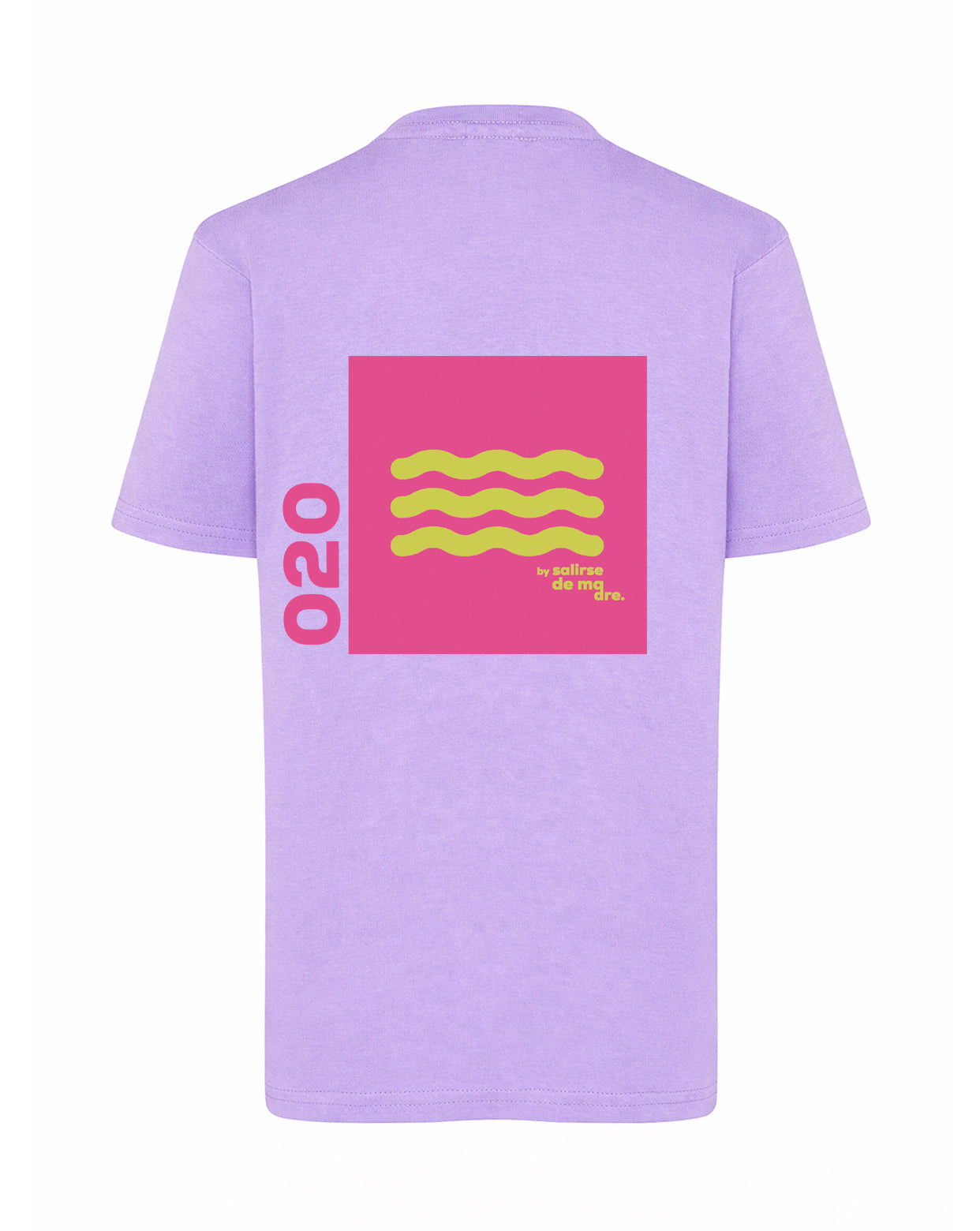 CAMISETA "00" LAVANDA AND FUCSIA