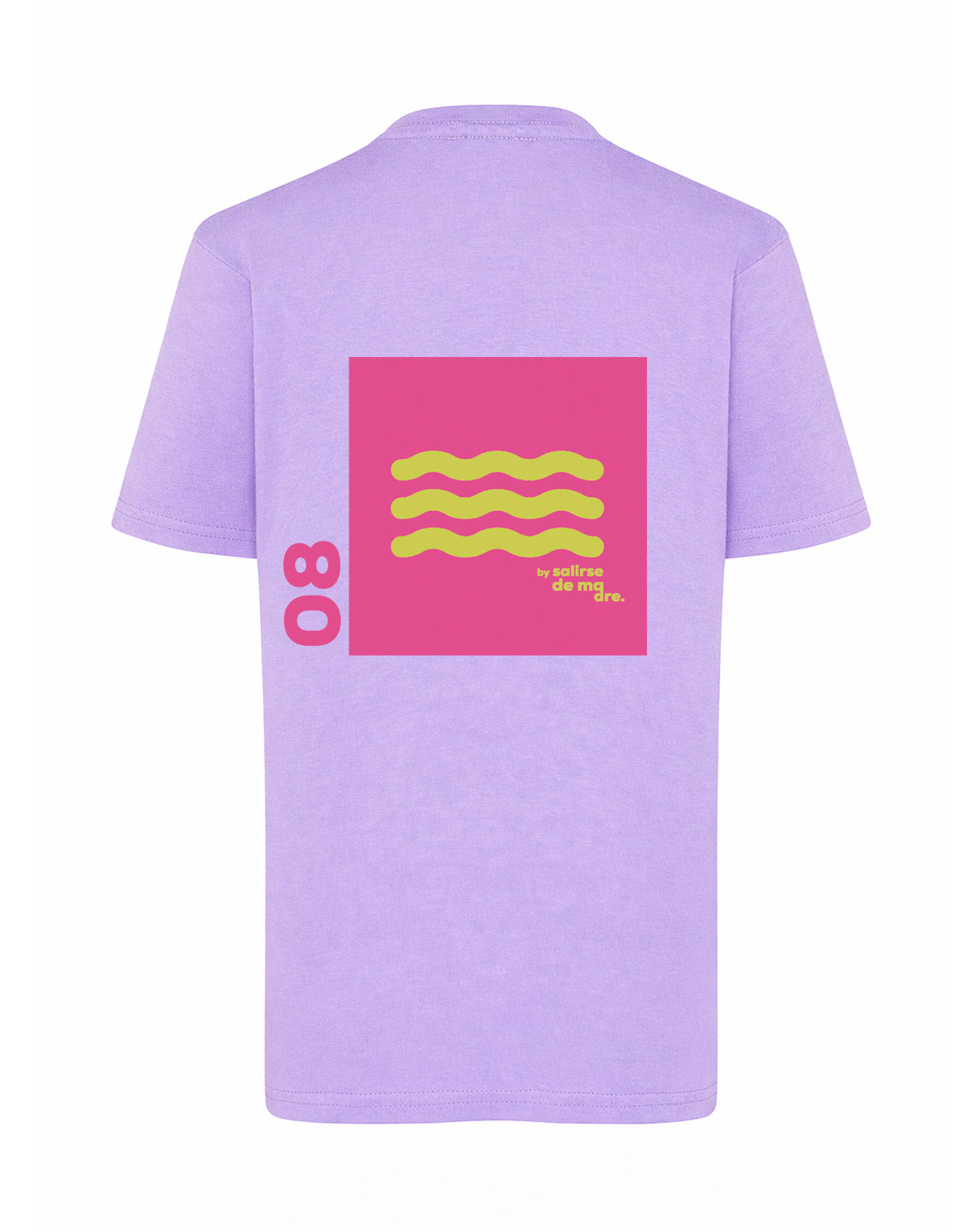 CAMISETA "00" LAVANDA AND FUCSIA