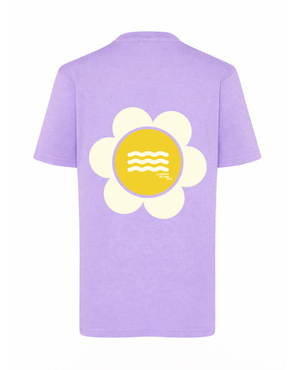 CAMISETA LAVANDA "SO MUCH FLOWERS" YELLOW DAISY
