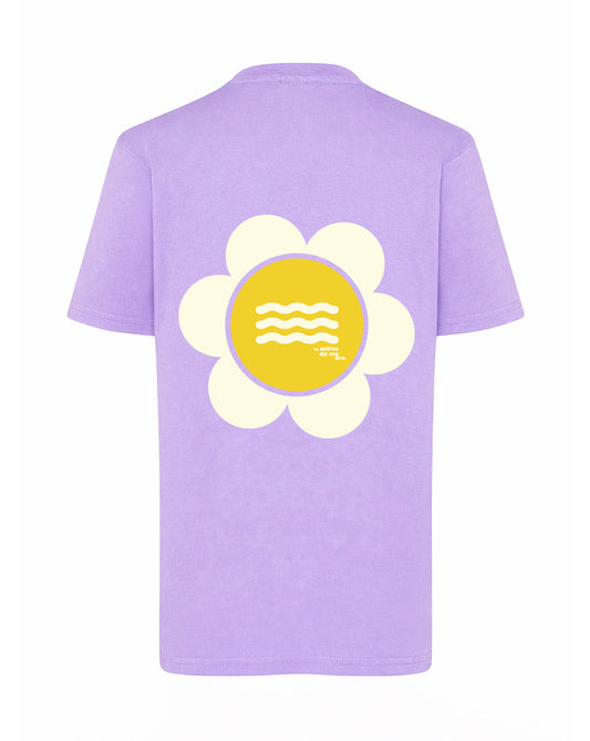CAMISETA LAVANDA "SO MUCH FLOWERS" YELLOW DAISY