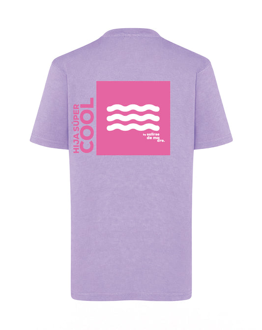 CAMISETA KIDS "HIJA SÚPER COOL"