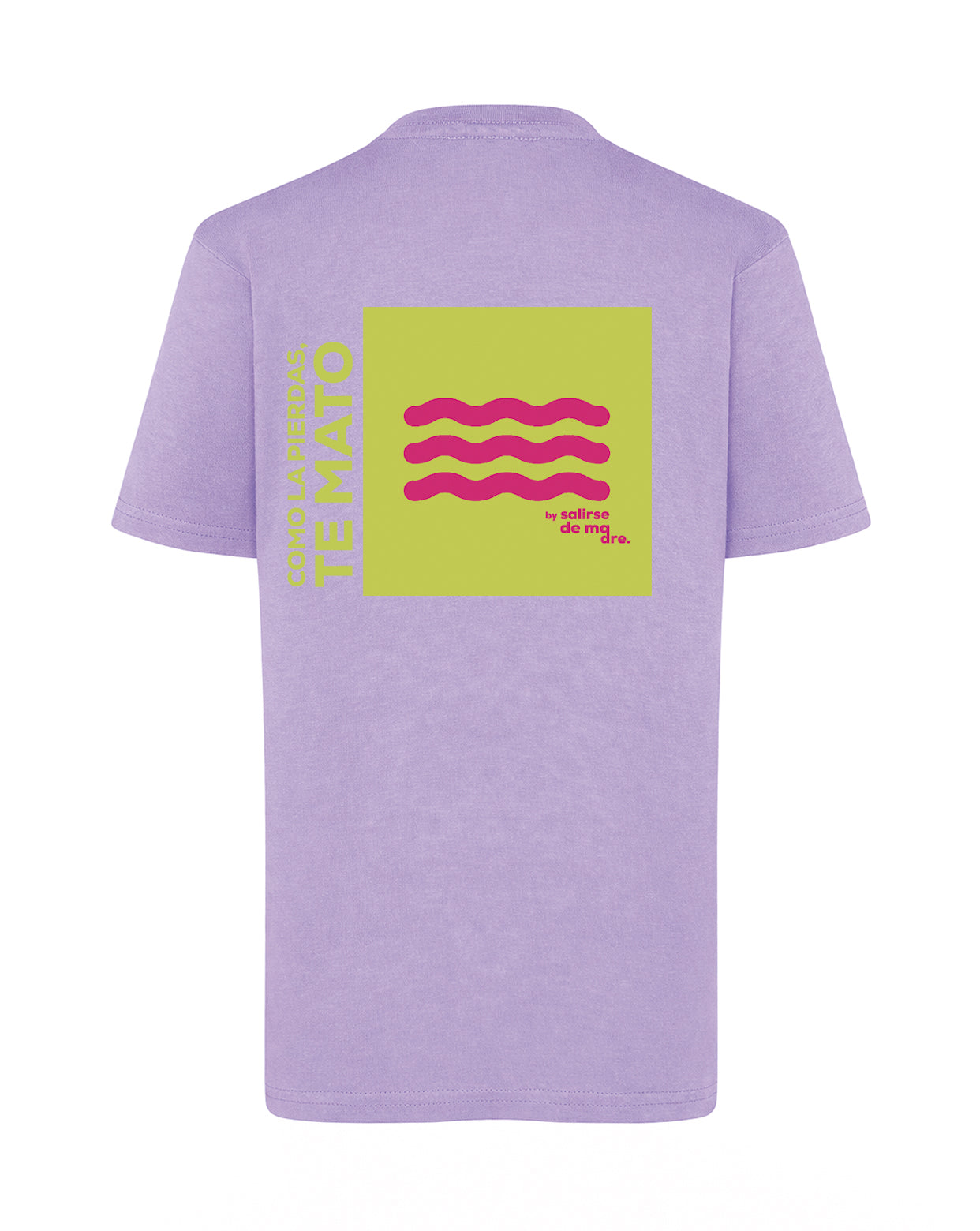 CAMISETA KIDS "COMO LA PIERDAS, TE MATO"