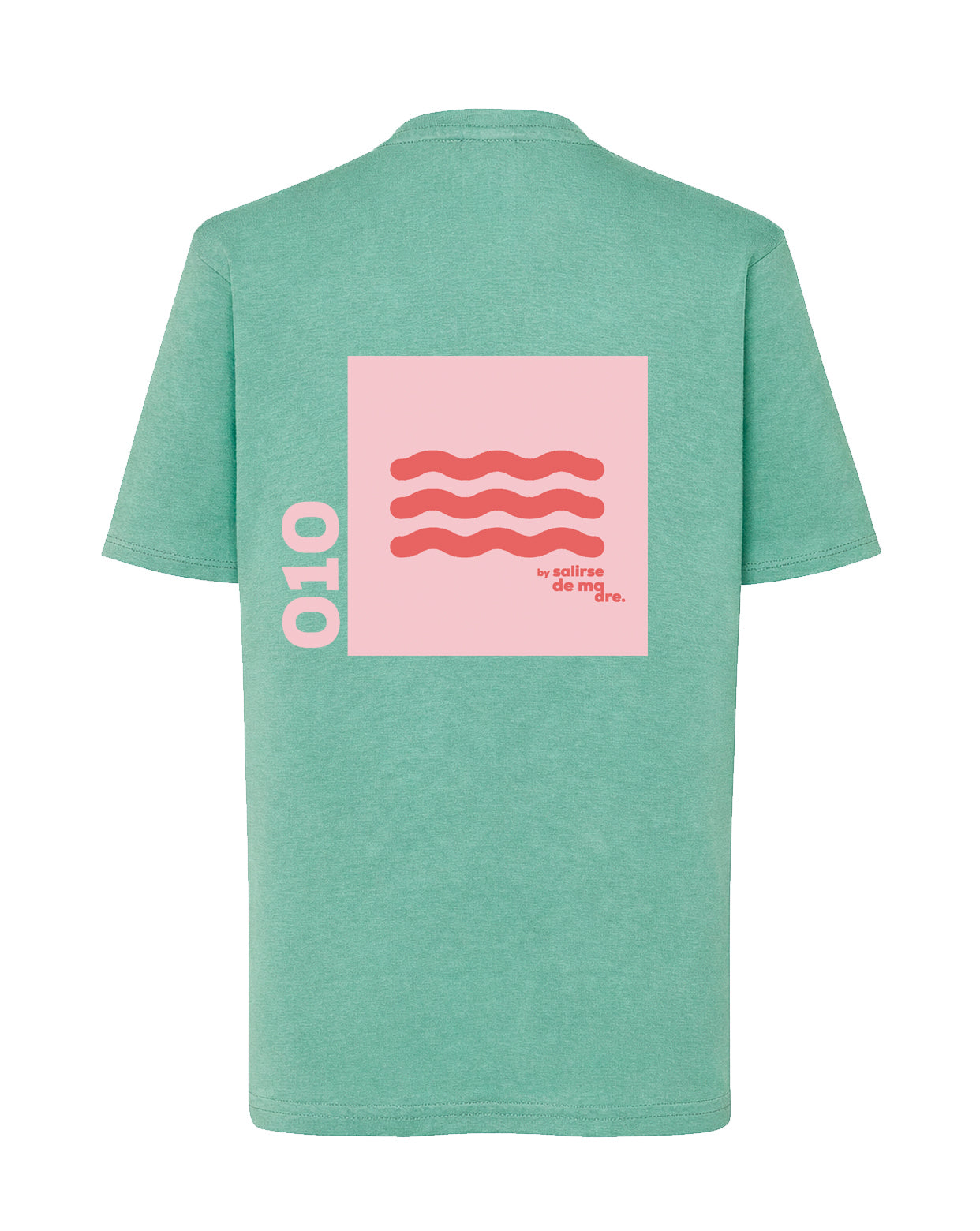 CAMISETA "00" MINT AND SOFT PINK