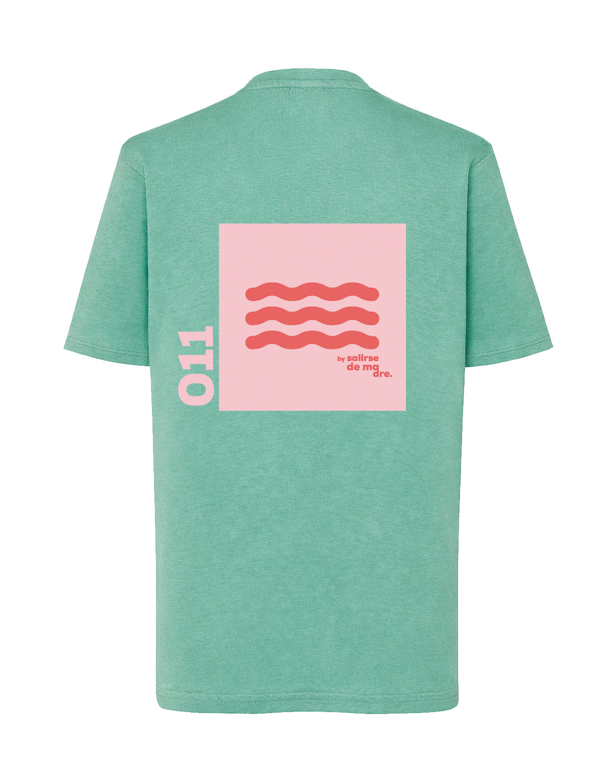 CAMISETA "00" MINT AND SOFT PINK