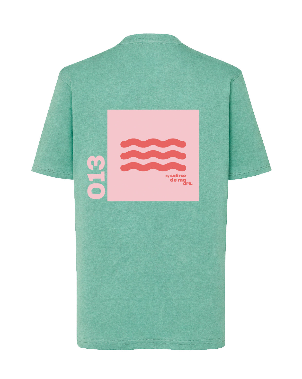 CAMISETA "00" MINT AND SOFT PINK