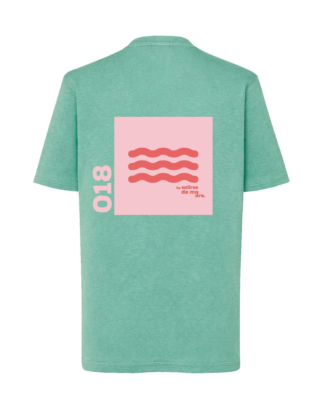 CAMISETA "00" MINT AND SOFT PINK