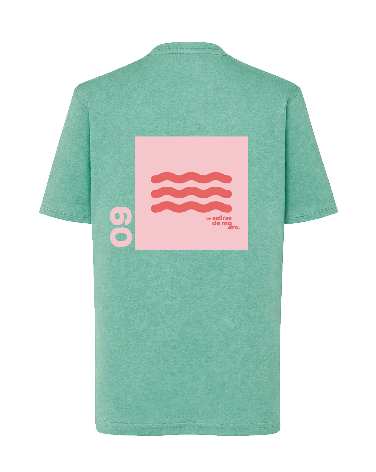CAMISETA "00" MINT AND SOFT PINK