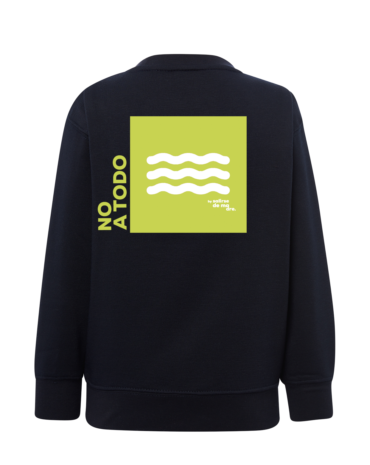 SUDADERA ADULTO "NO A TODO"