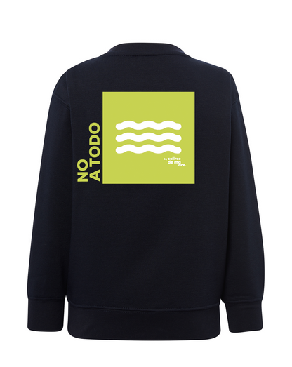 SUDADERA ADULTO "NO A TODO"