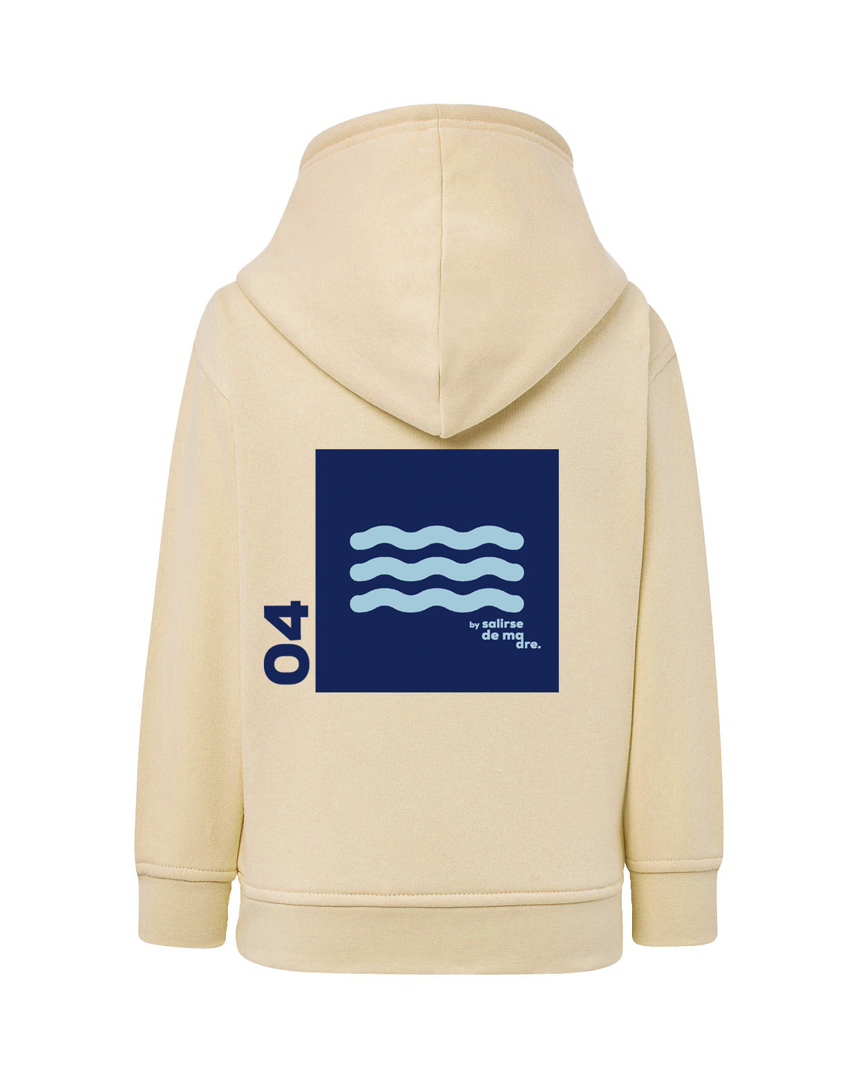 HOODIE "00" BUTTER AND BLUE