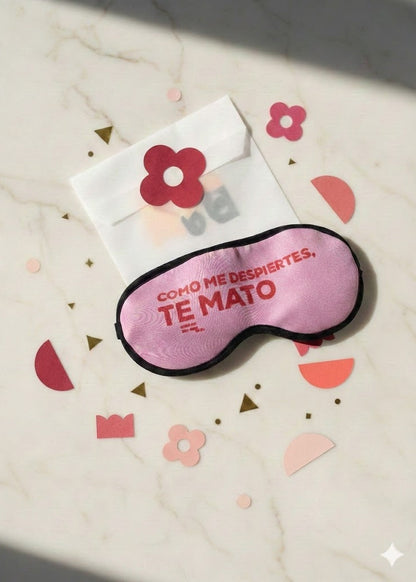 ANTIFAZ ROSA "COMO ME DESPIERTES, TE MATO"